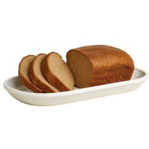 Fiestaware Fiesta CERAMIC Bread Tray Server Plater Dish Plate White